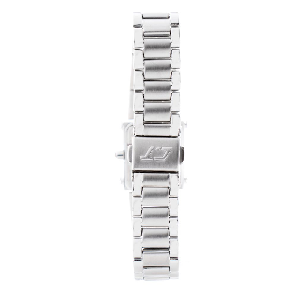 Chronotech Silver Stainless Steel Dress Watch